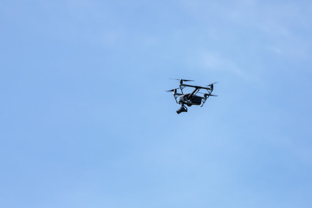 Photographie aerienne par drone